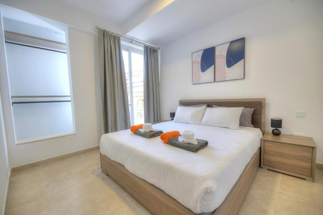 Brand New And Tastefully Furnished 2 Bedroom Apartment Ddif1-2 Gzira Eksteriør billede