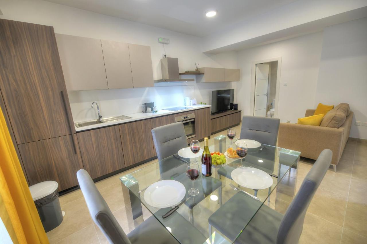 Brand New And Tastefully Furnished 2 Bedroom Apartment Ddif1-2 Gzira Eksteriør billede