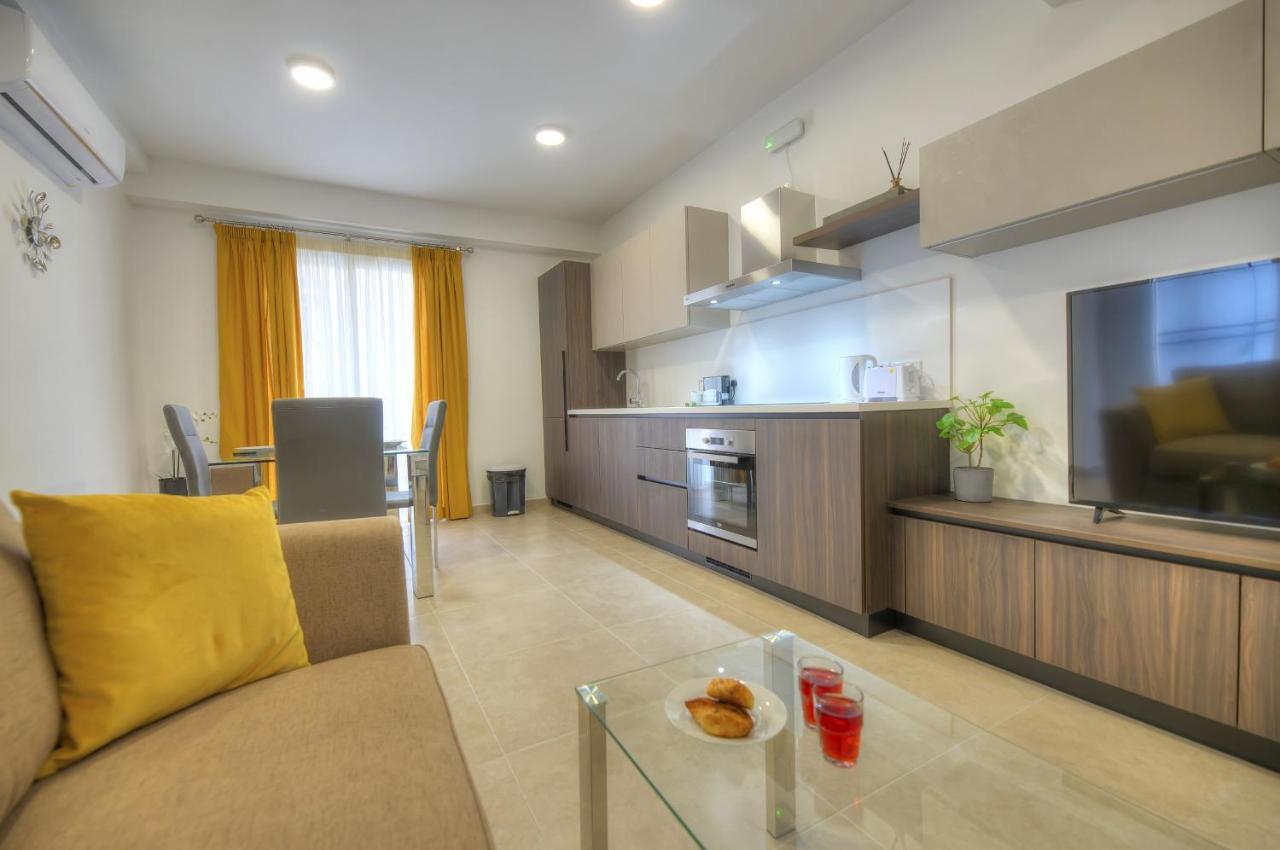 Brand New And Tastefully Furnished 2 Bedroom Apartment Ddif1-2 Gzira Eksteriør billede